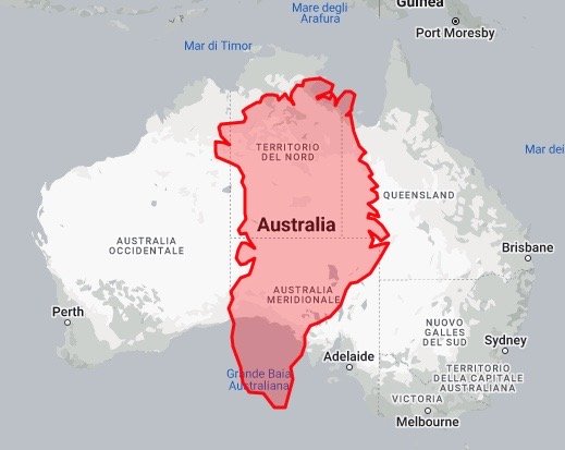 Dimensioni Groenlandia