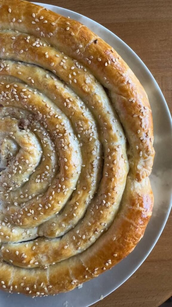 Borek turco con carne tritata piatto tipico 