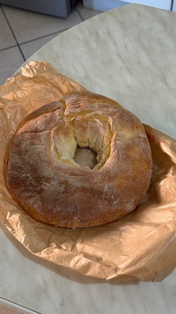pitta di pane di patate calabrese